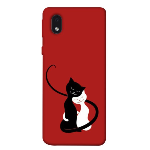 

Чехол itsPrint Влюбленные коты для Samsung Galaxy M01 Core / A01 Core