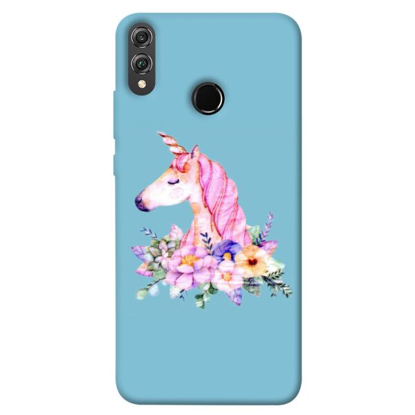 

Чехол itsPrint Счастливый единорог для Huawei Honor 8X