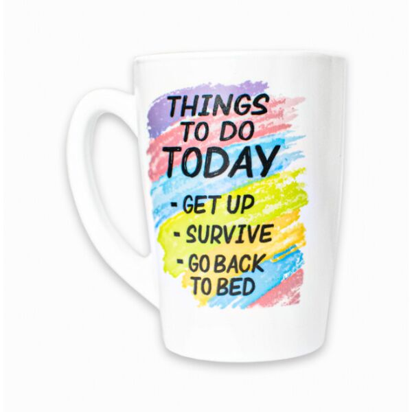 

Кружка Luminarc OPAL NEW MORN THINGS TO DO (Q3831)