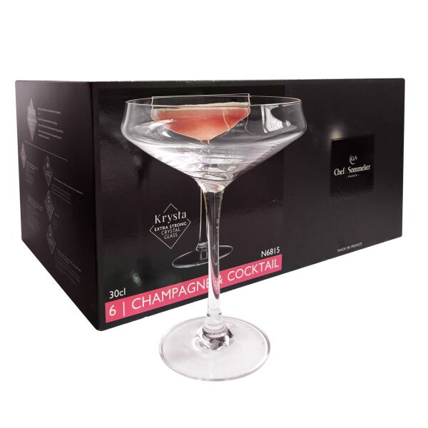 

Набор стеклянных бокалов Arcoroc Cabernet для коктейлей 300 мл 6 шт (N6815)