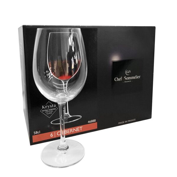 

Набор бокалов Arcoroc Cabernet для красного вина 580 мл 6 шт (46888)