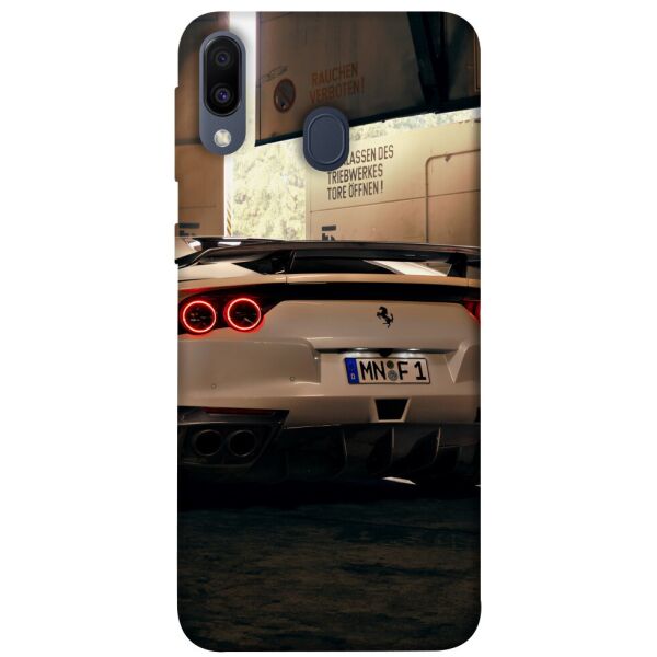 

Чехол itsPrint White Ferrari для Samsung Galaxy M20