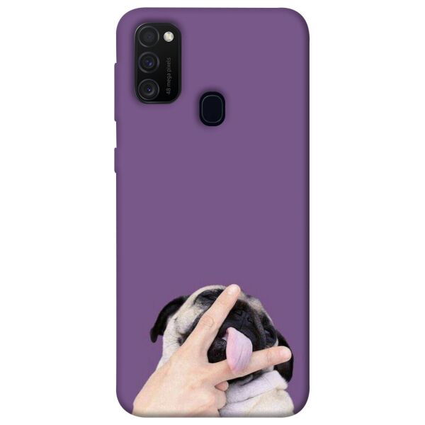 

Чехол itsPrint Мопс для Samsung Galaxy M21