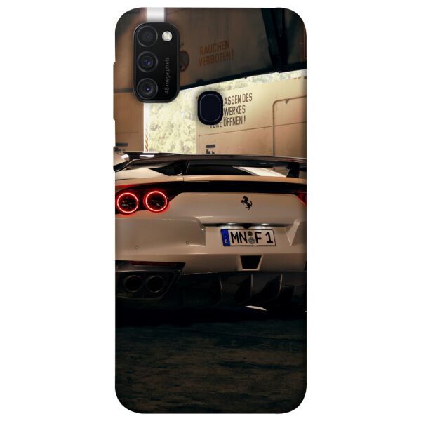 

Чехол itsPrint White Ferrari для Samsung Galaxy M21
