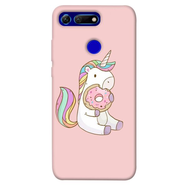 

Чехол itsPrint Единорог с пончиком для Huawei Honor View 20 / V20