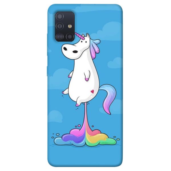 

Чехол itsPrint Единорог с радугой 2 для Samsung Galaxy M51