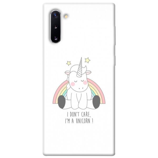 

Чехол itsPrint I don't care для Samsung Galaxy Note 10