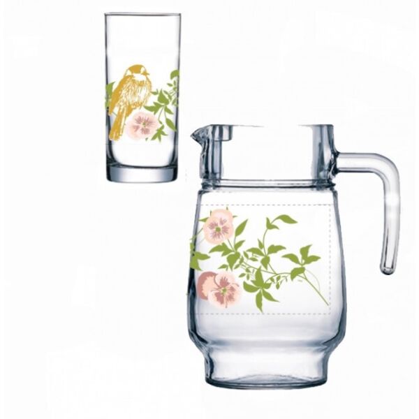 

Набор Luminarc Latone Drinkware 7пр (кувшин 1800 мл + 6ст 270 мл) (Q5671)
