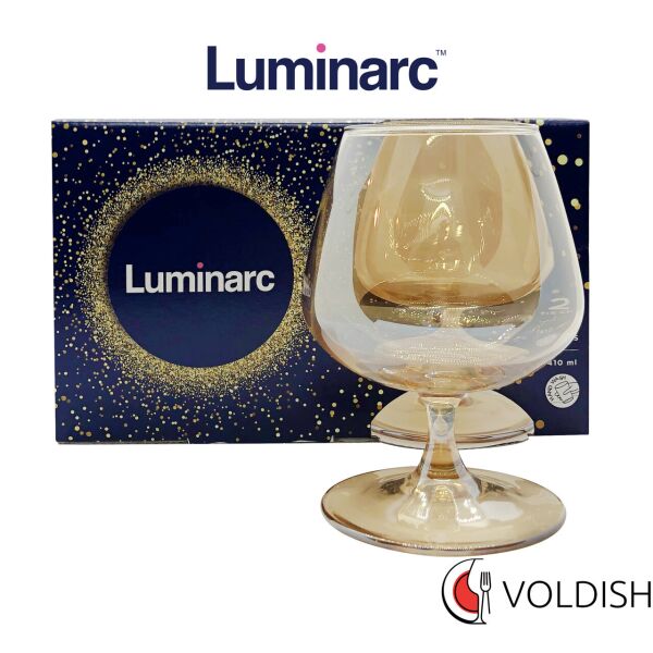 

Бокал для коньяка Lumnarc Золотой мёд 410мл 2шт (P9308)