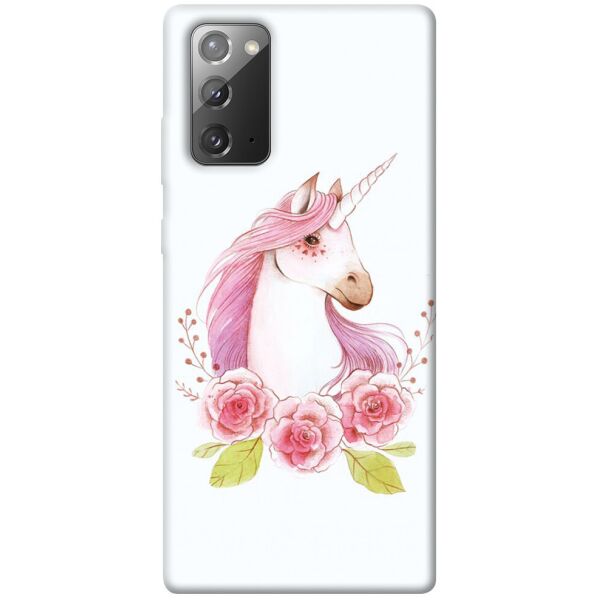 

Чехол itsPrint Единорог с цветами для Samsung Galaxy Note 20