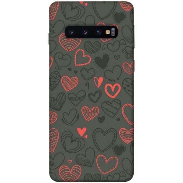 

Чехол itsPrint Милые сердца для Samsung Galaxy S10