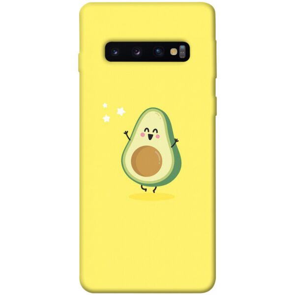 

Чехол itsPrint Радостный авокадо для Samsung Galaxy S10