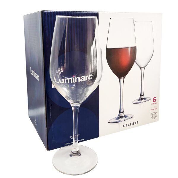 

Набор бокалов Luminarc Celeste для вина 580 мл 6 шт (L5833)