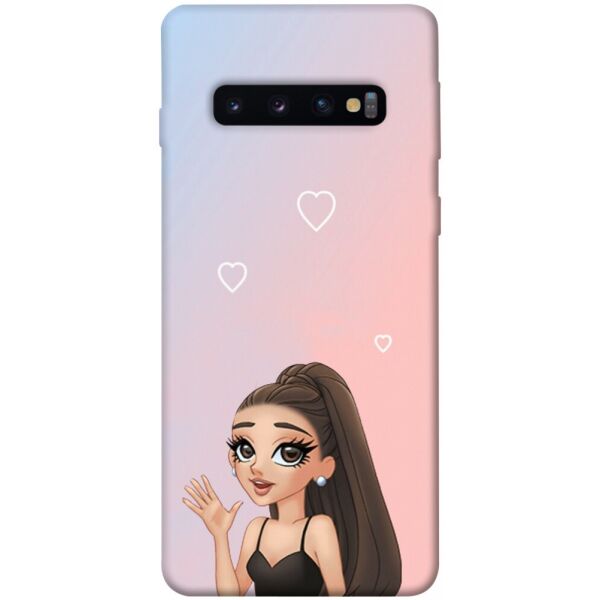 

Чехол itsPrint Мультяшная девочка для Samsung Galaxy S10