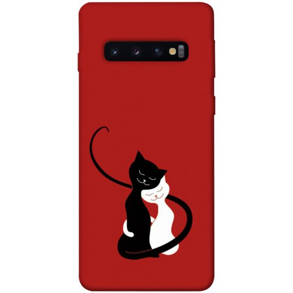 

Чехол itsPrint Влюбленные коты для Samsung Galaxy S10