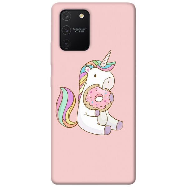 

Чехол itsPrint Единорог с пончиком для Samsung Galaxy S10 Lite