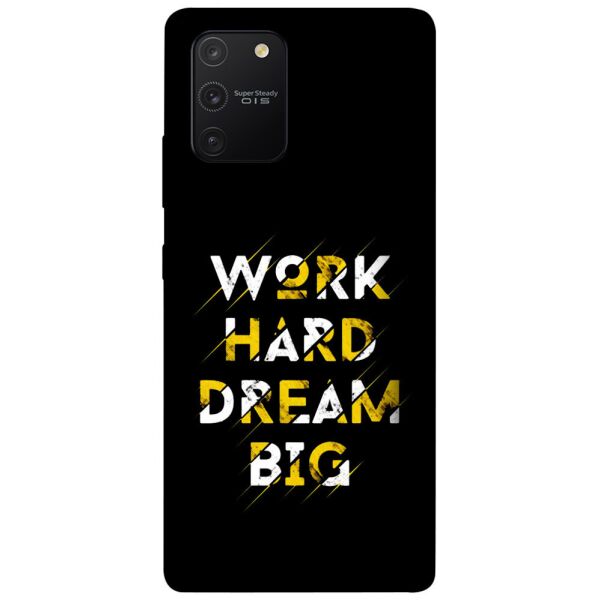 

Чехол itsPrint Work hard для Samsung Galaxy S10 Lite