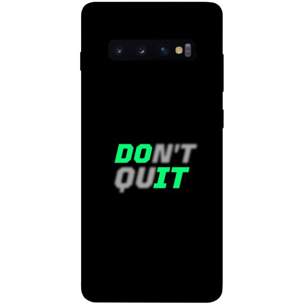

Чехол itsPrint Don't quit для Samsung Galaxy S10+