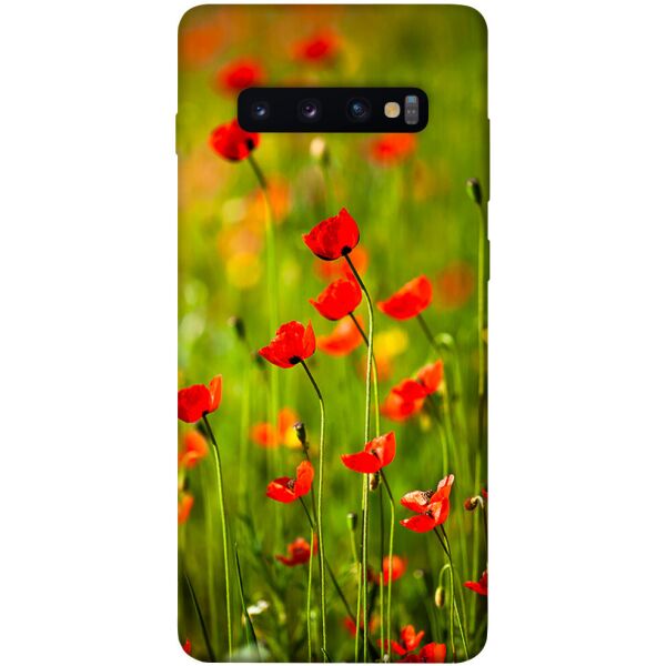 

Чехол itsPrint Маковое поле для Samsung Galaxy S10+