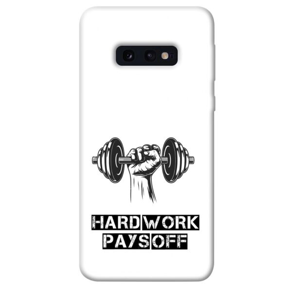 

Чехол itsPrint Hard work pays off для Samsung Galaxy S10e