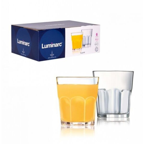 

Набор низких стаканов Luminarc Tuff 6 шт х 300 мл (Q2244)