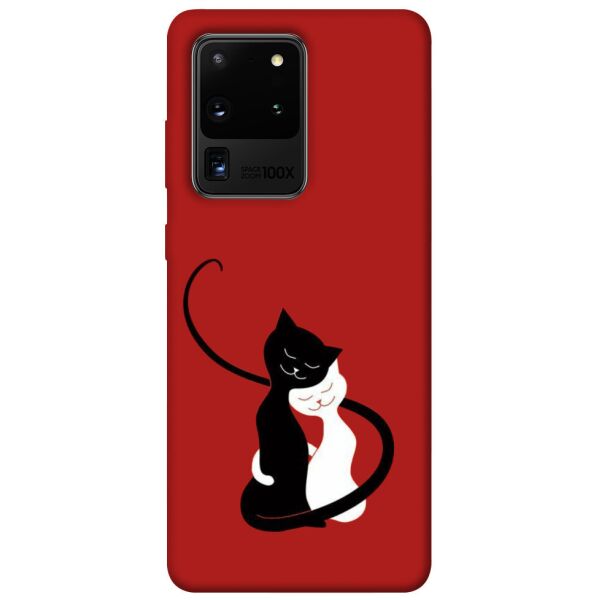 

Чехол itsPrint Влюбленные коты для Samsung Galaxy S20 Ultra