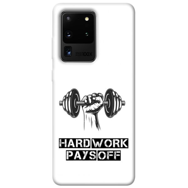 

Чехол itsPrint Hard work pays off для Samsung Galaxy S20 Ultra