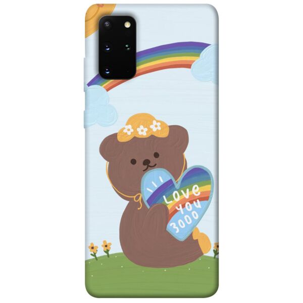 

Чехол itsPrint Мишка с сердцем для Samsung Galaxy S20+