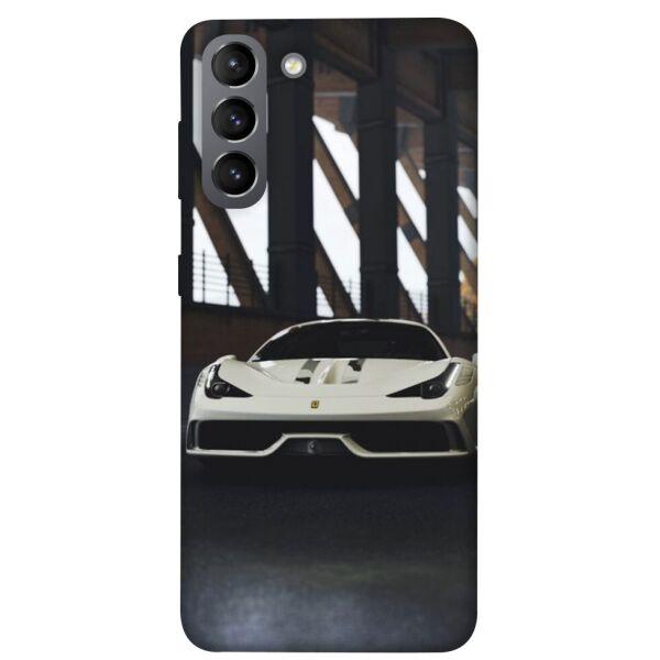

Чехол itsPrint White sportcar для Samsung Galaxy S21