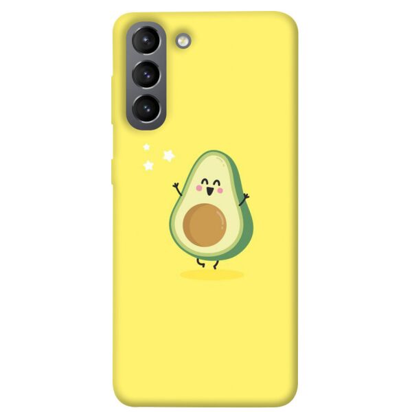 

Чехол itsPrint Радостный авокадо для Samsung Galaxy S21