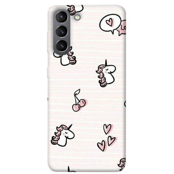

Чехол itsPrint Паттерн единороги 4 для Samsung Galaxy S21