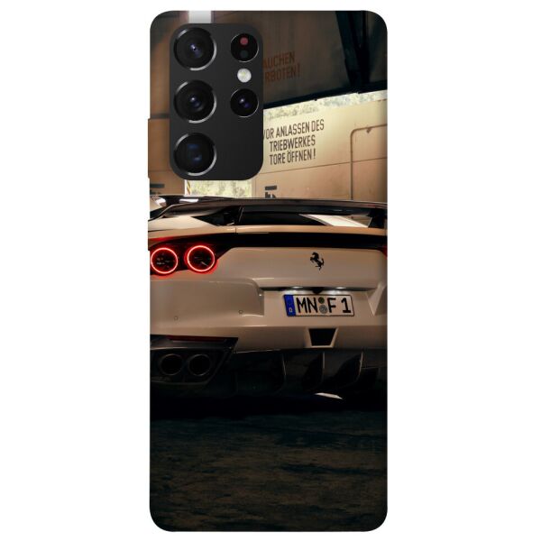 

Чехол itsPrint White Ferrari для Samsung Galaxy S21 Ultra