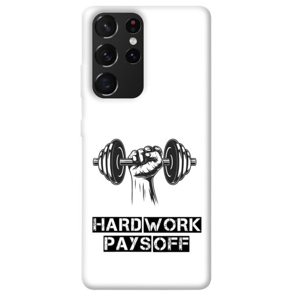 

Чехол itsPrint Hard work pays off для Samsung Galaxy S21 Ultra