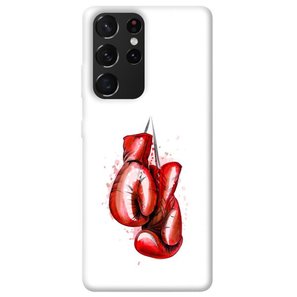 

Чехол itsPrint Красные боксерские перчатки для Samsung Galaxy S21 Ultra