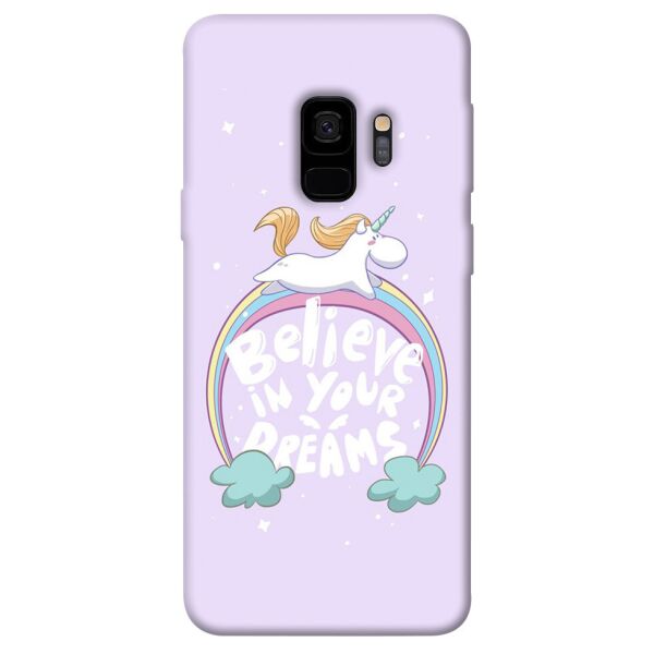 

Чехол itsPrint Believe in your dreams unicorn для Samsung Galaxy S9