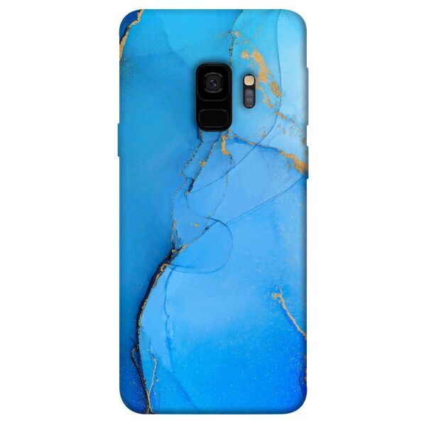 

Чехол itsPrint Синий с золотом для Samsung Galaxy S9
