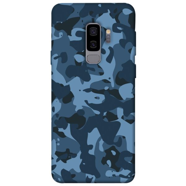 

Чехол itsPrint Синий камуфляж для Samsung Galaxy S9+