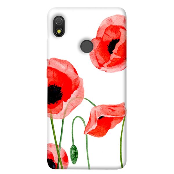 

Чехол itsPrint Акварельные маки для TECNO POP 3