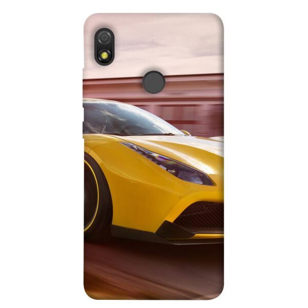 

Чехол itsPrint Yellow sportcar для TECNO POP 3