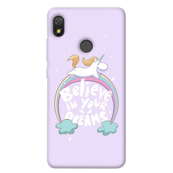 

Чехол itsPrint Believe in your dreams unicorn для TECNO POP 3