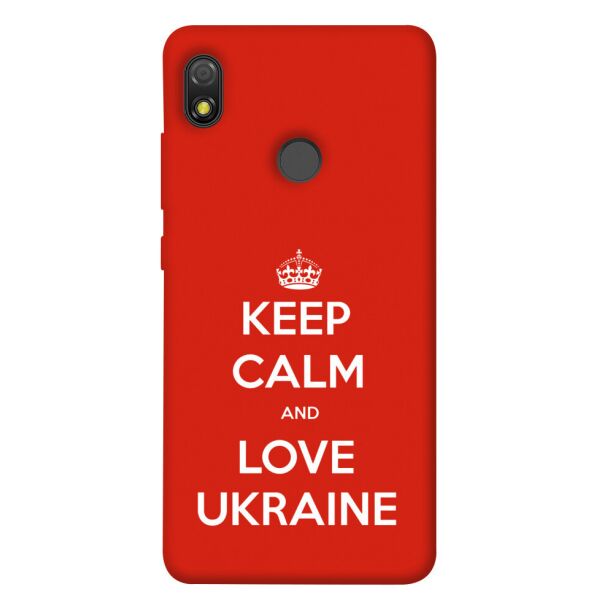 

Чехол itsPrint Keep calm and love Ukraine для TECNO POP 3