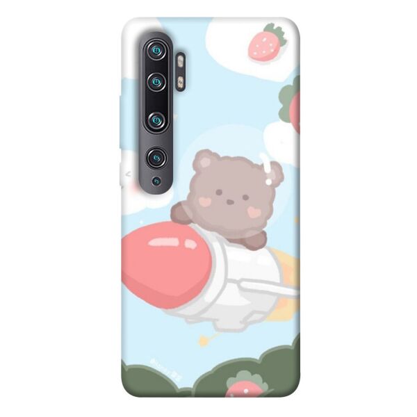 

Чехол itsPrint Мишка на ракете для Xiaomi Note 10 Pro
