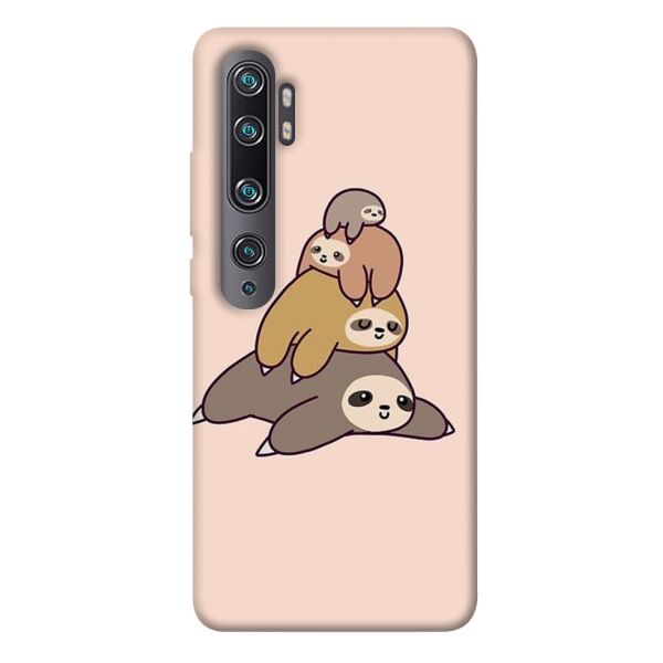 

Чехол itsPrint Ленивцы для Xiaomi Note 10 Pro