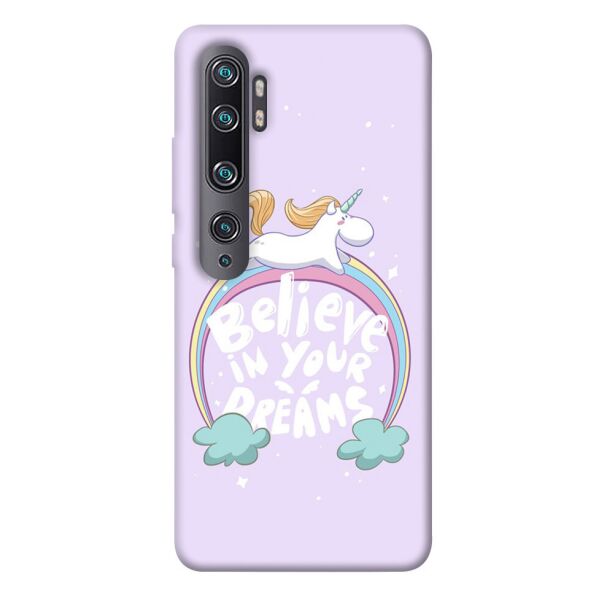 

Чехол itsPrint Believe in your dreams unicorn для Xiaomi Note 10 Pro