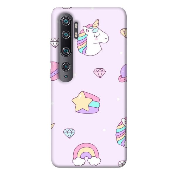

Чехол itsPrint Паттерн единороги 2 для Xiaomi Note 10 Pro