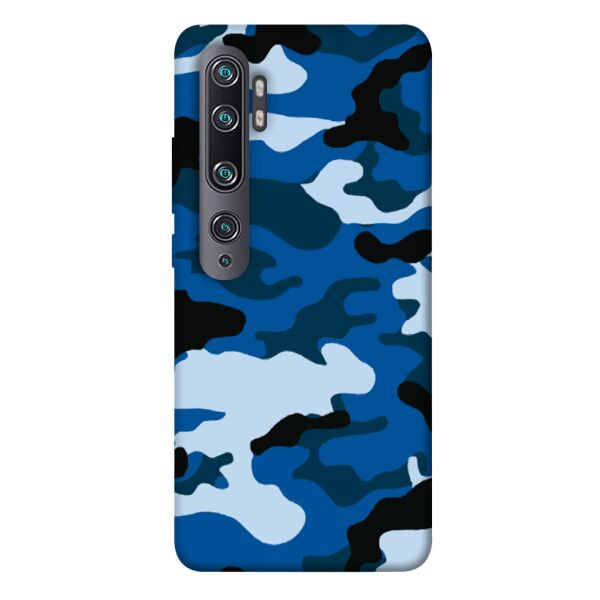 

Чехол itsPrint Синий камуфляж 3 для Xiaomi Note 10 Pro