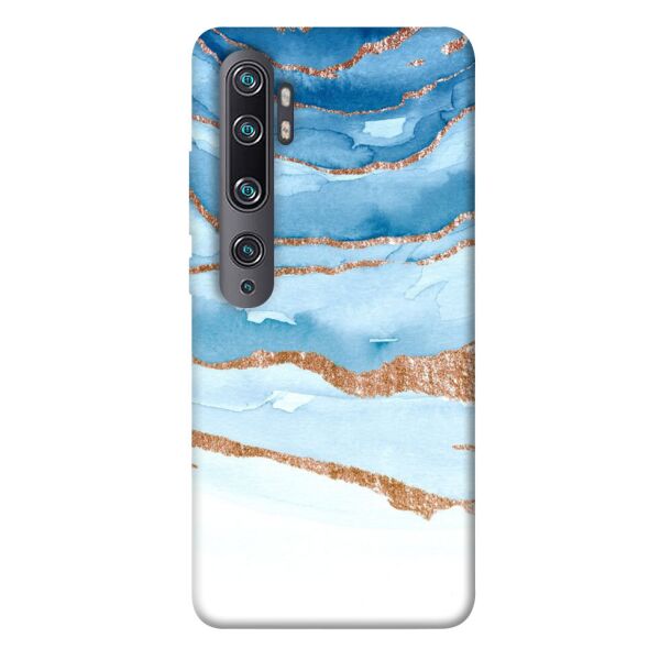 

Чехол itsPrint Небесно-золотой мрамор для Xiaomi Note 10 Pro