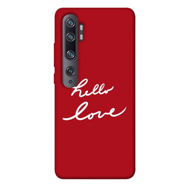 

Чехол itsPrint Hello love для Xiaomi Note 10 Pro