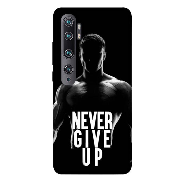 

Чехол itsPrint Never give up для Xiaomi Note 10 Pro