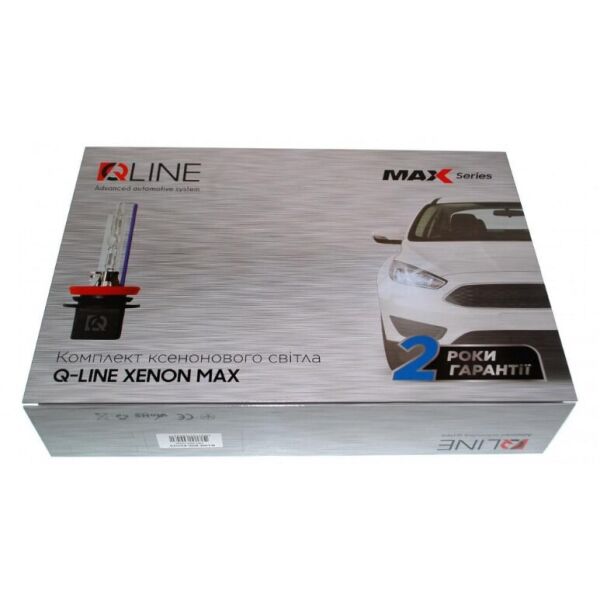 Акція на Комплект ксенона QLine Max Light HB3 9005 5500К від Allo UA